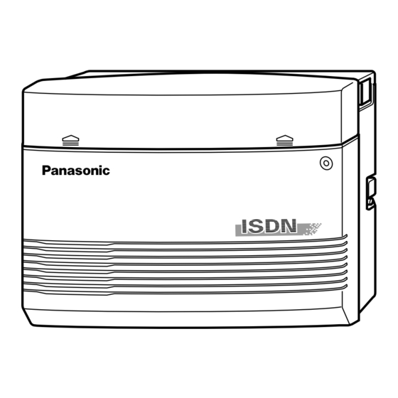 Panasonic KX-TD612SP Guía De Funciones