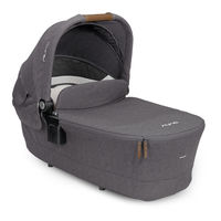 Nuna Triv carry cot Manual De Instrucciones