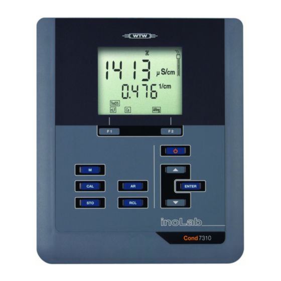 Xylem WTW Cond 7310 Guia De Inicio Rapido