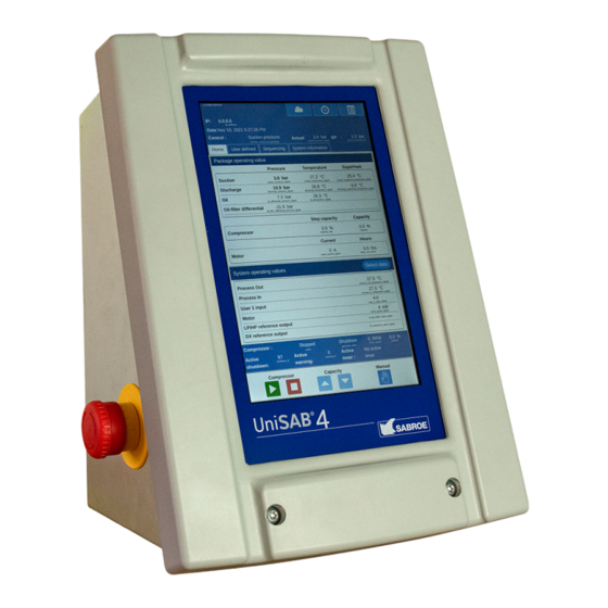 Johnson Controls SABROE UniSAB 4 Guía De Instalación Y Funcionamiento