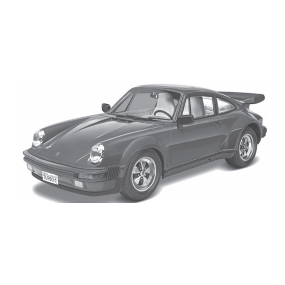 REVELL PORSCHE 911 TURBO Manuales