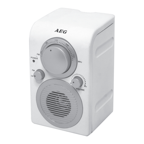 AEG MR 4129 Instrucciones De Servicio