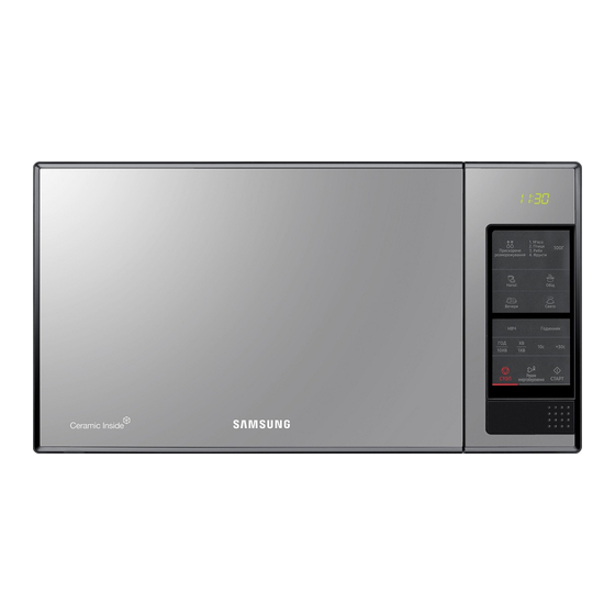 Samsung ME83-1 Serie Manual Del Usuario