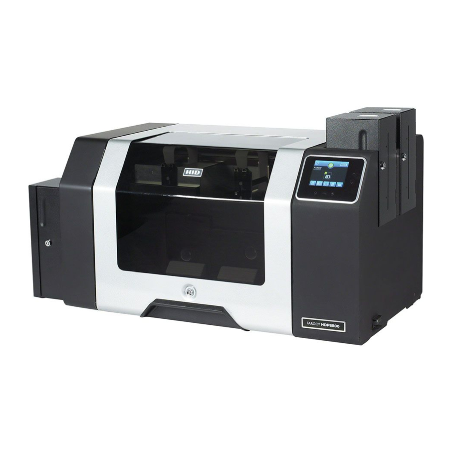 HID FARGO HDP8500 Guia De Instalacion
