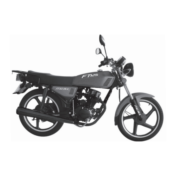 ITALIKA FT125 Manual Del Usuario