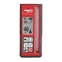 Hilti PRA 30 Manual De Instrucciones