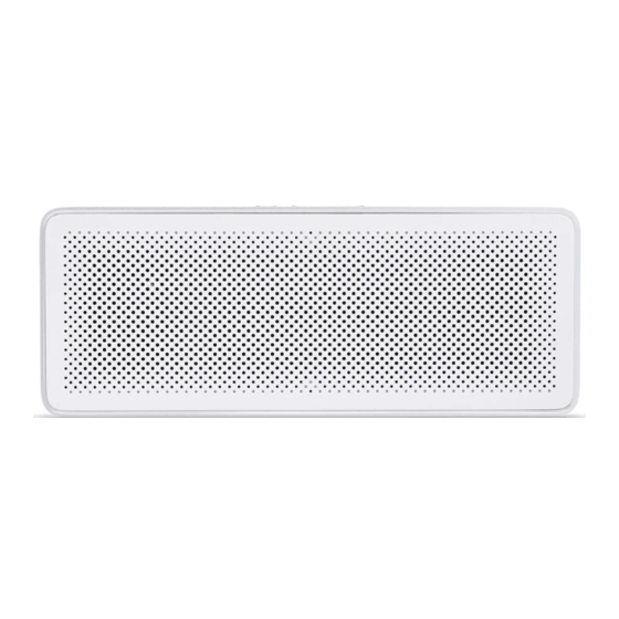 Xiaomi Mi Bluetooth Speaker Basic 2 Manual De Usuario