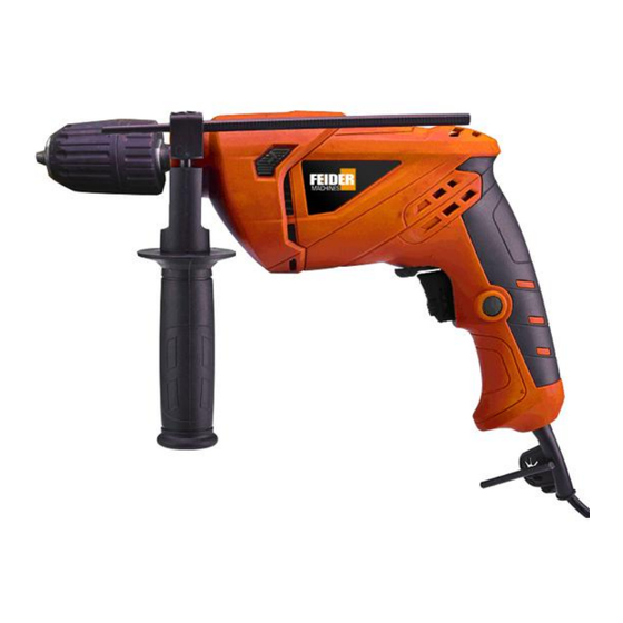 FEIDER Machines FP710 Manual Del Usuario