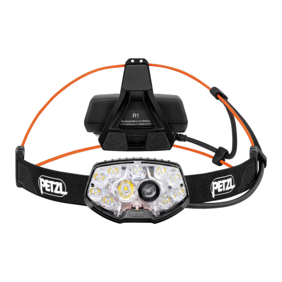 Petzl NAO RL Manuales