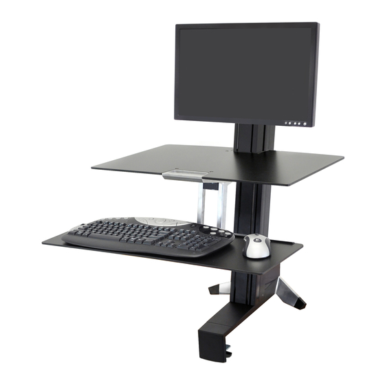 Ergotron Workfit -SR Guia Del Usuario