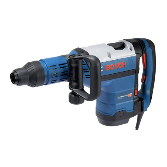 Bosch Professional GSH 7 VC Manual Original