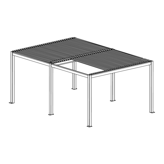 PERGOLUX PERGOLA 4x6 Instrucciones De Montaje