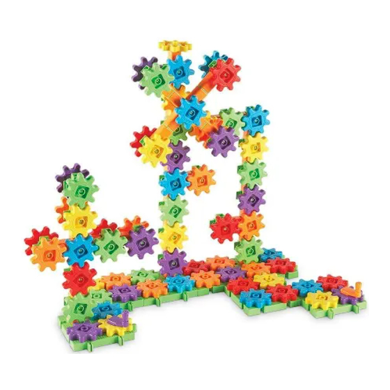 Learning Resources Gears! Gears! Gears! Super Building Set Guía De Actividades