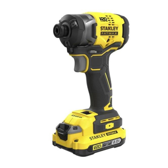 Stanley FATMAX SFMCF820 Manuales