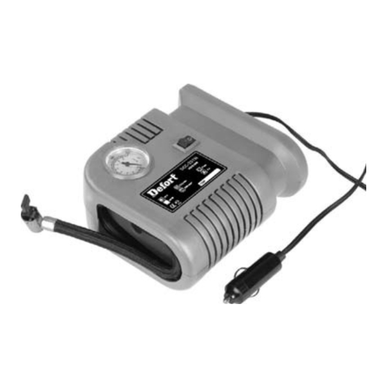 Defort DCC-251N Instrucciones De Servicio