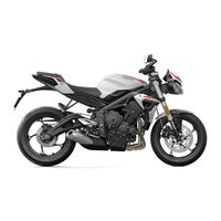 Triumph Street Triple S 600 cc Manual Del Propietário