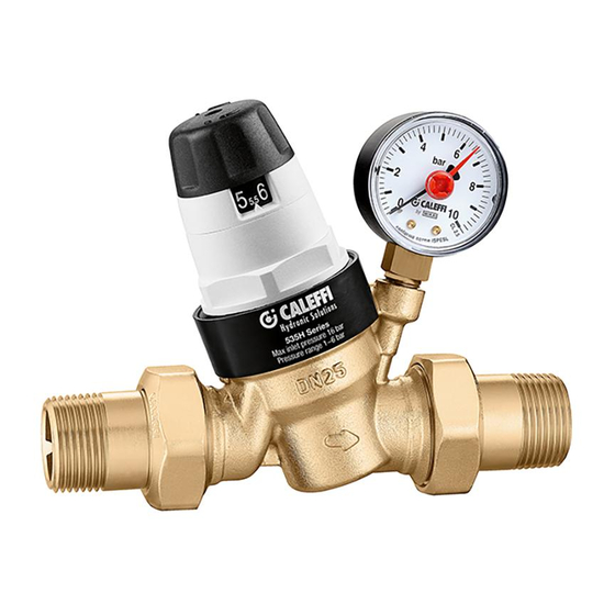 CALEFFI 5350 Serie Manuales