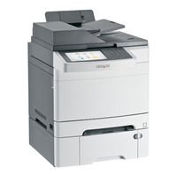 Lexmark X548 Serie Guia Del Usuario