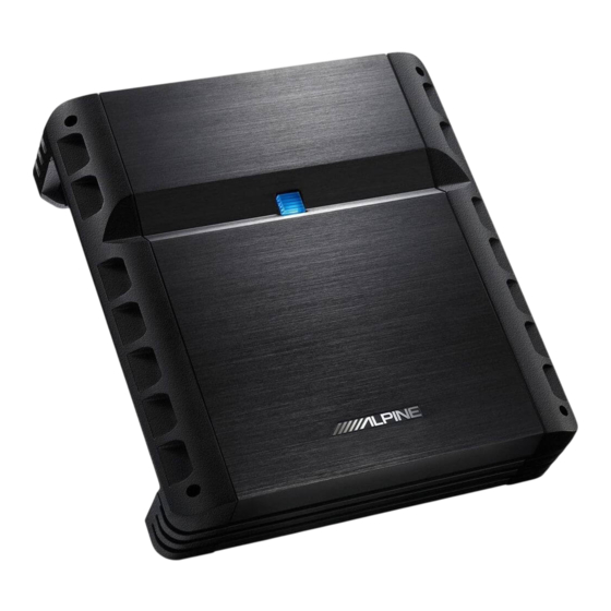 Alpine PMX-T320 Manual De Operación