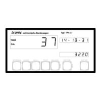 Tronic TPC37 Manual De Instrucciones