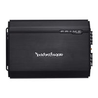 Rockford Fosgate Prime R150-2 Instalación Y Funcionamiento