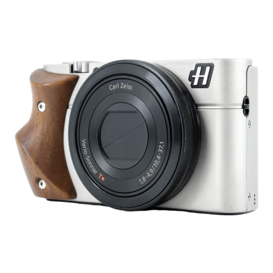Hasselblad Stellar Manual De Instrucciones