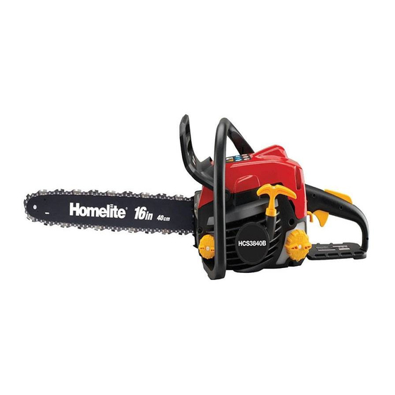 Homelite HCS3335B Manuales