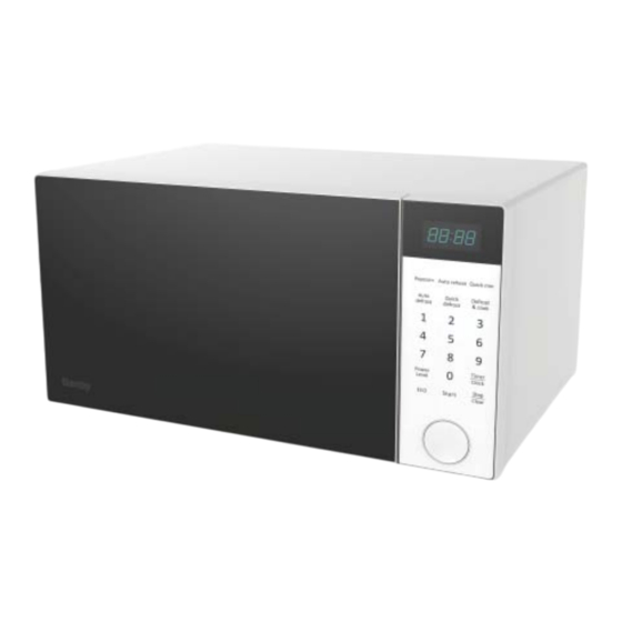 Danby DMW12A4BDB Guía De Utilización Y Cuidado Para El Propietario