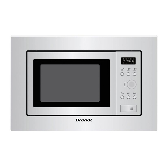 Brandt BMS6112X Guía De Utilización
