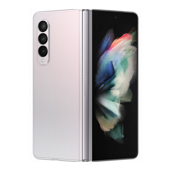 Samsung Galaxy Z Fold3 5G Manual Del Usuario