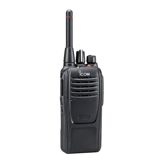 Icom IC-F29SR2 Manuales