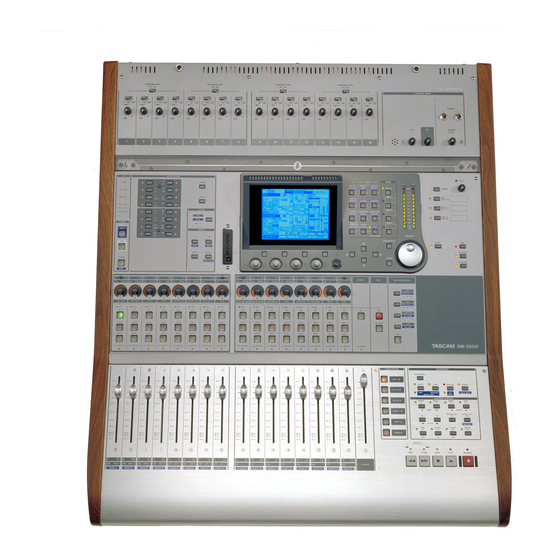 Tascam DM-3200 Manual De Arranque Rápido
