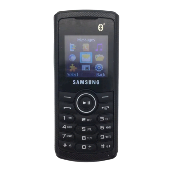 Samsung GT-E2121 Manual Del Usuario