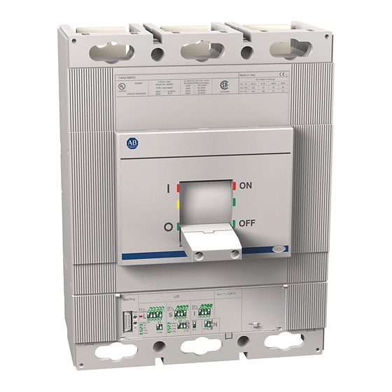 Allen-Bradley 140G-G-TLC13A Guía De Instalación Rápida
