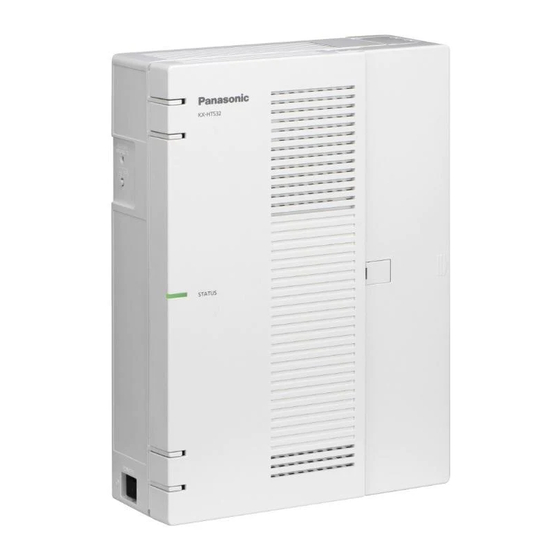 Panasonic KX-HTS32 Guía De Configuración