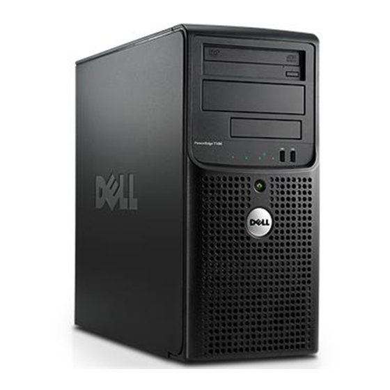 Dell PowerEdge T100 Manual Del Propietario Del Hardware