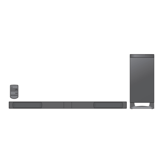 Panasonic SC-HTB20 Guia De Inicio Rapido