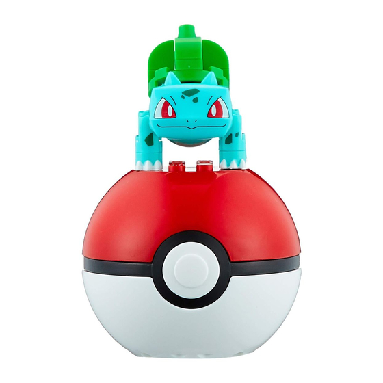 Mega Construx POKEMON BULBASAUR Manual De Instrucciones