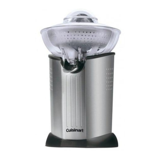 Cuisinart CCJ200E Manuales