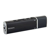 Sony Walkman NW-E013 Guia De Funcionamiento