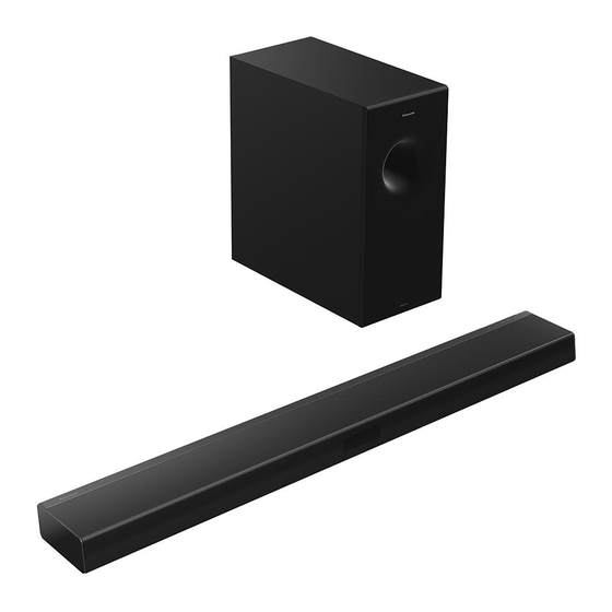 Panasonic SC-HTB400 Instrucciones De Funcionamiento