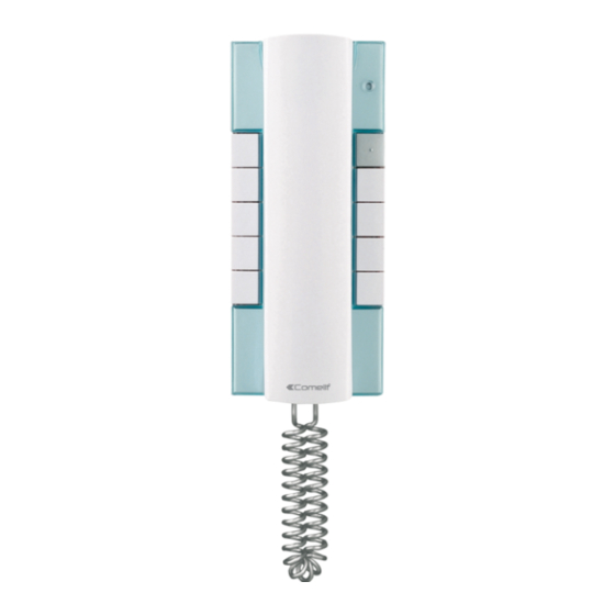 Comelit 2619 Manual Tecnico