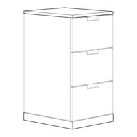 IKEA NORDLI Manual De Instrucciones