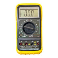 Velleman DVM92 Manual Del Usuario