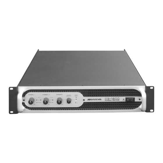 JB Systems C3-1800 Manual De Instrucciones