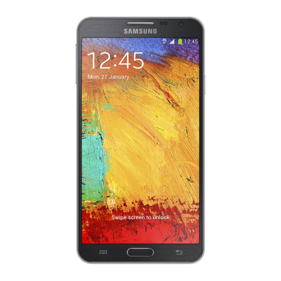 Samsung Galaxy Note 3 Neo Manual De Usuario