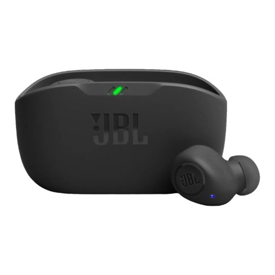 Harman JBL VIBE BUDS Guia De Inicio Rapido