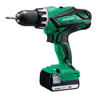 HIKOKI DS 14DJL Instrucciones De Manejo