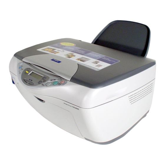 Epson STYLUS CX5400 Manual Del Usuario