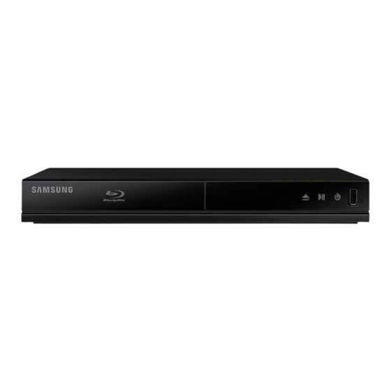 Samsung BD-J4500R Manual Del Usuario
